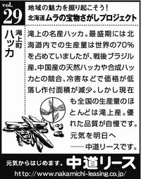 北海道　地域の魅力 ２９　ハッカ