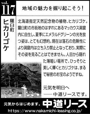 北海道　地域の魅力１１７　ヒカリゴケ